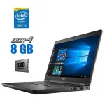 Ноутбук Dell Latitude E5480 / 14" (1920x1080) IPS / Intel Core i5-7200U (2 (4) ядра по 2.5 - 3.1 GHz) / 8 GB DDR4 / 120 GB SSD / Intel HD Graphics 520 / WebCam б/в