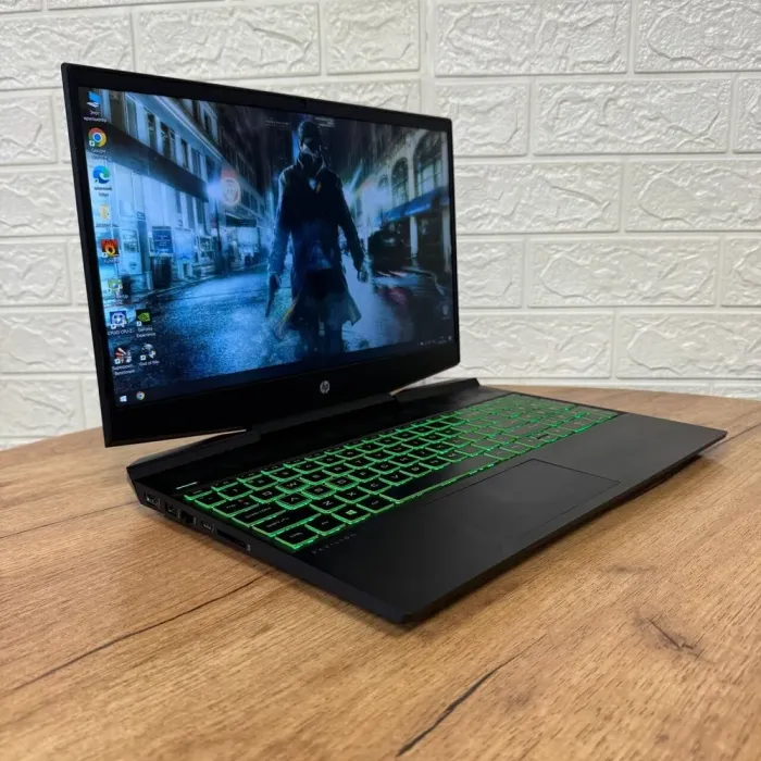 Ігровий ноутбук HP Pavilion 15-dk0055nr / 15.6" (1920x1080) IPS / Intel Core i5-9300H (4 (8) ядра по 2.4 - 4.1 GHz) / 8 GB DDR4 / 256 GB SSD / nVidia GeForce GTX 1050, 3 GB GDDR5, 96-bit / WebCam б/в - зображення 4