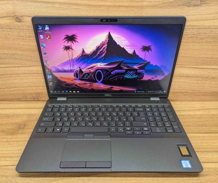 Ноутбук Dell Precision 3540 / 15.6" (1920x1080) IPS / Intel Core i7-8665U (4 (8) ядра по 1.9 - 4.8 GHz) / 8 GB DDR4 / 256 GB SSD / AMD Radeon Pro WX 2100, 2 GB GDDR5, 64-bit / WebCam / TouchID / Windows 10 б/в - зображення 2