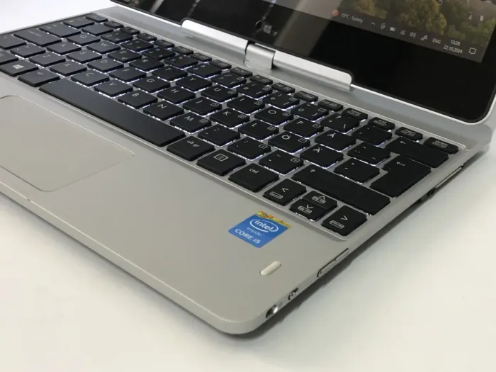Нетбук-трансформер Б-клас HP EliteBook Revolve 810 G3 / 11.6" (1366x768) TN Touch / Intel Core i5-5300U (2 (4) ядра по 2.3 - 2.9 GHz) / 8 GB DDR3 / 256 GB SSD / Intel HD Graphics 5500 / WebCam / Win 10 Pro б/в - зображення 10