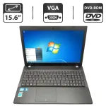 Ноутбук Asus P55 / 15.6" (1366x768) TN / Intel Core i5-3210M (2 (4) ядра по 2.5 - 3.1 GHz) / 6 GB DDR3 / 500 GB HDD / Intel HD Graphics 4000 / WebCam / DVD-ROM б/в