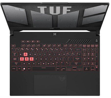 Ігровий ноутбук Asus TUF Gaming A15 FA507RW-HN063W / 15,6" (1920x1080) IPS / AMD Ryzen 7 6800H (8 (16) ядер по 3,2 - 4,7 ГГц) / 16 ГБ DDR5 / 960 ГБ SSD / nVidia GeForce RTX 3070 Ti, 8 ГБ GDDR6, 256-біт / Веб-камера б/в - зображення 5