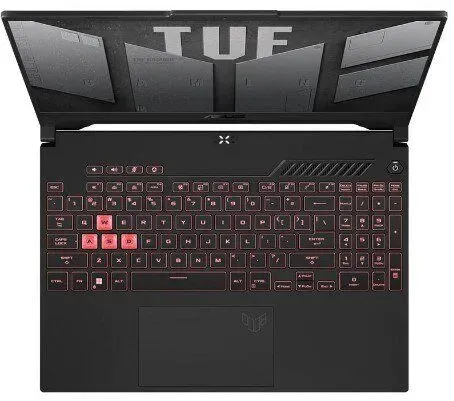 Ігровий ноутбук Asus TUF Gaming A15 FA507RW-HN063W / 15,6" (1920x1080) IPS / AMD Ryzen 7 6800H (8 (16) ядер по 3,2 - 4,7 ГГц) / 16 ГБ DDR5 / 960 ГБ SSD / nVidia GeForce RTX 3070 Ti, 8 ГБ GDDR6, 256-біт / Веб-камера б/в - зображення 5