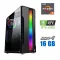 Ігровий ПК Tower / AMD Ryzen 5 5500 (6 (12) ядер по 3.6 - 4.2 GHz) / 16 GB DDR4 / 480 GB SSD / nVidia GeForce RTX 4060, 8 GB GDDR6, 128-bit / 600W