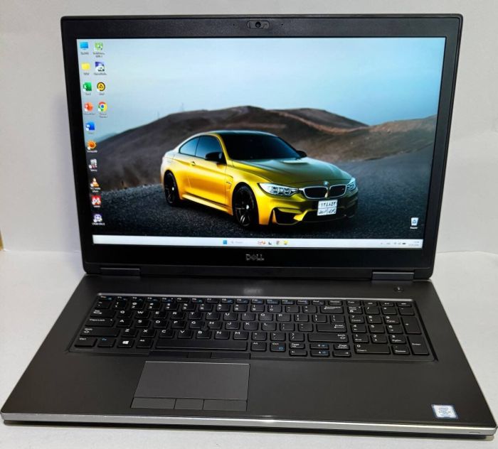 Мобільна робоча станція Dell Precision 7740 / 17,3" (1920x1080) IPS / Intel Core i7-9750H (6 (12) ядер по 2,6 - 4,5 ГГц) / 64 ГБ DDR4 / 1000 ГБ SSD / nVidia Quadro RTX 4000, 8 ГБ GDDR6, 256-біт / HDMI / WebCam б/в - изображение 2