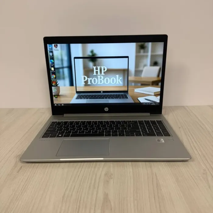 Ноутбук Б-клас HP ProBook 450 G7 / 15.6" (1920x1080) IPS / Intel Core i7-10510U (4 (8) ядра по 1.8 - 4.9 GHz) / 16 GB DDR4 / 512 GB SSD NVMe / nVidia GeForce MX250, 2 GB GDDR5, 64-bit / WebCam б/в - зображення 2