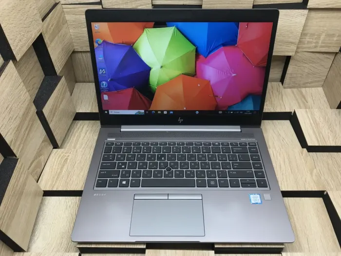Ноутбук Б-клас HP Zbook 840 14u G5 / 14" (1920x1080) IPS / Intel Core i5-7200U (2 (4) ядра по 2.5 - 3.1 GHz) / 16 GB DDR4 / 256 GB SSD M.2 / AMD Radeon Pro WX 3100, 2 GB GDDR5, 64-bit / HDMI б/в - зображення 2