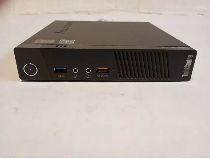 Неттоп Lenovo ThinkCentre M73 Tiny USFF / Intel Pentium G3240T (2 ядра по 2.7 GHz) / 8 GB DDR3 / 120 GB SSD / Intel HD Graphics б/в - зображення 2