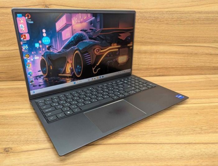 Ультрабук Б-клас Dell Vostro 15 5510 / 15.6" (1920x1080) IPS / Intel Core i7-11370H (4 (8) ядра по 3.0 - 4.8 GHz) / 16 GB DDR4 / 512 GB SSD / Intel Iris Xe Graphics / WebCam / TouchID / Windows 11 б/в - зображення 5