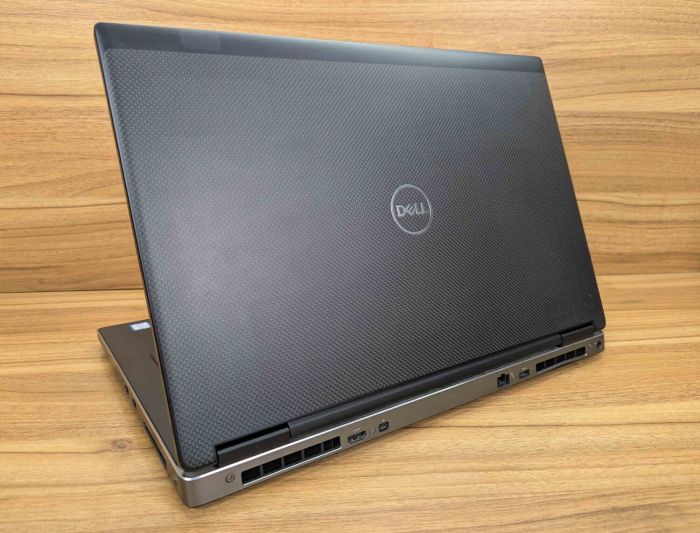 Мобільна робоча станція Dell Precision 7730 / 17,3" (1920x1080) IPS / Intel Core i7-8850H (6 (12) ядра по 2,6 - 4,3 ГГц) / 64 ГБ DDR4 / 500 ГБ SSD / nVidia Quadro P3200, 6 ГБ GDDR5, 192-біт / WebCam / HDMI / Windows 10 б/в - изображение 7