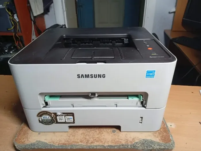 Принтер Б-клас Samsung Xpress SL-M2820ND / Лазерний монохромний друк / 4800x600 dpi / A4 / 28 стор/хв / USB 2.0, Ethernet б/в - зображення 2