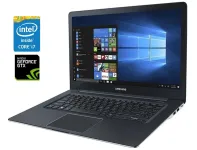 Ігровий ноутбук Б-клас Samsung NP950Z5L-X03US / 15.6" (3840x2160) IPS Touch / Intel Core i7-6700HQ (4 (8) ядра по 2.6 - 3.5 GHz) / 16 GB DDR4 / 256 GB SSD / nVidia GeForce GTX 950M, 2 GB GDDR5, 128-bit / WebCam б/в