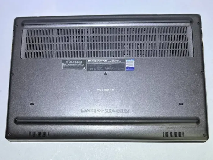 Мобільна робоча станція Б-клас Dell Precision 7540 / 15.6" (1920x1080) IPS / Intel Xeon E2276M (6 (12) ядер по 2.8 - 4.7 GHz) / 32 GB DDR4 / 512 GB SSD / nVidia Quadro T2000, 4 GB GDDR5, 128-bit / WebCam / Win 11 Pro б/в - зображення 5