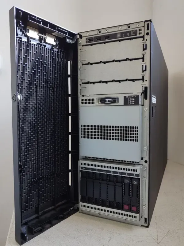 Сервер HP ProLiant ML350 Gen 10 Tower / 2x Intel Xeon Gold 6152 (22 (44) ядра по 2.1 - 3.7 GHz) / 384 GB DDR4 / 2x 800 GB SSD (SAS) / Raid P408 / 2x 800W б/в - зображення 4