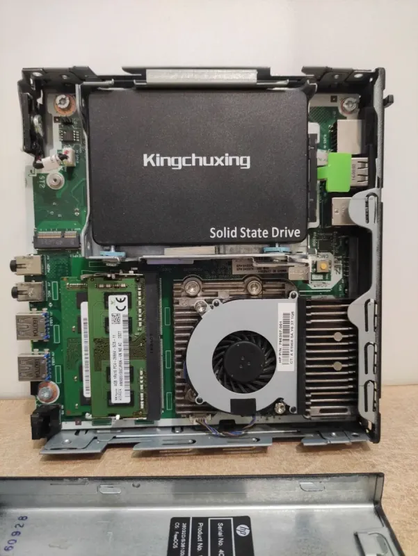 Неттоп HP 260 G2 Desktop Mini USFF / Intel Core i3-6100U (2 (4) ядра по 2.3 GHz) / 8 GB DDR4 / 120 GB SSD / Intel HD Graphics 520 б/в - зображення 4