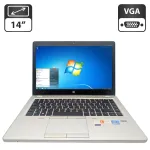 Ноутбук HP EliteBook Folio 9470M / 14" (1366x768) TN / Intel Core i5-3427U (2 (4) ядра по 1.8 - 2.8 GHz) / 8 GB DDR3 / 500 GB HDD / Intel HD Graphics 4000 / WebCam б/в