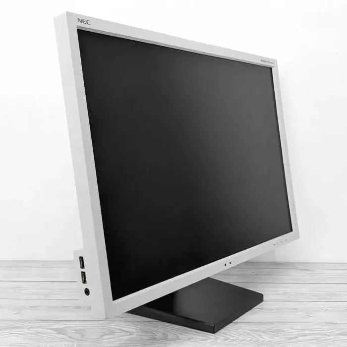 Монітор NEC MultiSync EA244WMi / 24" (1920x1200) IPS / USB-Hub, VGA, DVI, HDMI, DisplayPort, Audio / Вбудовані колонки 2x 1W / VESA 100x100 б/в - зображення 4