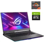 Ігровий ноутбук Asus ROG Strix G713QR-HG021T / 17.3" (1920x1080) IPS / AMD Ryzen 7 5800H (8 (16) ядер по 3.2 - 4.4 GHz) / 16 GB DDR4 / 512 GB SSD / nVidia GeForce RTX 3070, 8 GB GDDR6, 256-bit б/в