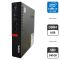 Неттоп Lenovo ThinkCentre M910q Tiny USFF / Intel Core i5-6500T (4 ядра по 2.5 - 3.1 GHz) / 8 GB DDR4 / 240 GB SSD / Intel HD Graphics 530 б/в