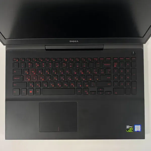 Ігровий ноутбук Dell Inspiron 15 7000 / 15.6" (3840x1920) IPS / Intel Core i7-7700HQ (4 (8) ядра по 2.8 - 3.8 GHz) / 16 GB DDR4 / 512 GB SSD / nVidia GeForce GTX 1050 Ti, 4 GB GDDR5, 128-bit / WebCam / HDMI б/в - зображення 3