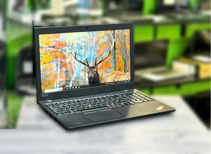 Ноутбук Б-клас Lenovo ThinkPad L580 / 15.6" (1920x1080) IPS / Intel Core i7-8550U (4 (8) ядра по 1.8 - 4.0 GHz) / 16 GB DDR4 / 256 GB SSD M.2 / Intel UHD Grphics 620 / WebCam / Win 10 Pro б/в - зображення 3