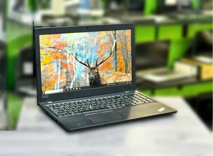 Ноутбук Б-клас Lenovo ThinkPad L580 / 15.6" (1920x1080) IPS / Intel Core i7-8550U (4 (8) ядра по 1.8 - 4.0 GHz) / 16 GB DDR4 / 256 GB SSD M.2 / Intel UHD Grphics 620 / WebCam / Win 10 Pro б/в - зображення 3