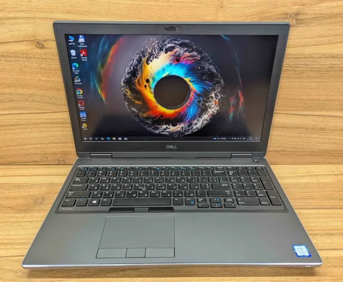 Мобільна робоча станція Dell Precision 7540 / 15,6" (1920x1080) IPS / Intel Core i7-9850H (6 (12) ядер по 2,6 - 4,6 ГГц) / 32 ГБ DDR4 / 512 ГБ SSD / nVidia Quadro T2000, 4 ГБ GDDR5, 128-біт / WebCam / Windows 10 б/в - зображення 2