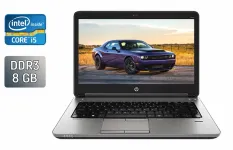 Ноутбук HP ProBook 640 G1 / 14" (1366x768) TN / Intel Core i5-4300M (2 (4) ядра по 2.6 - 3.3 GHz) / 8 GB DDR3 / 240 GB SSD / Intel HD Graphic 4600 / TouchID / WebCam / Windows 10 б/в