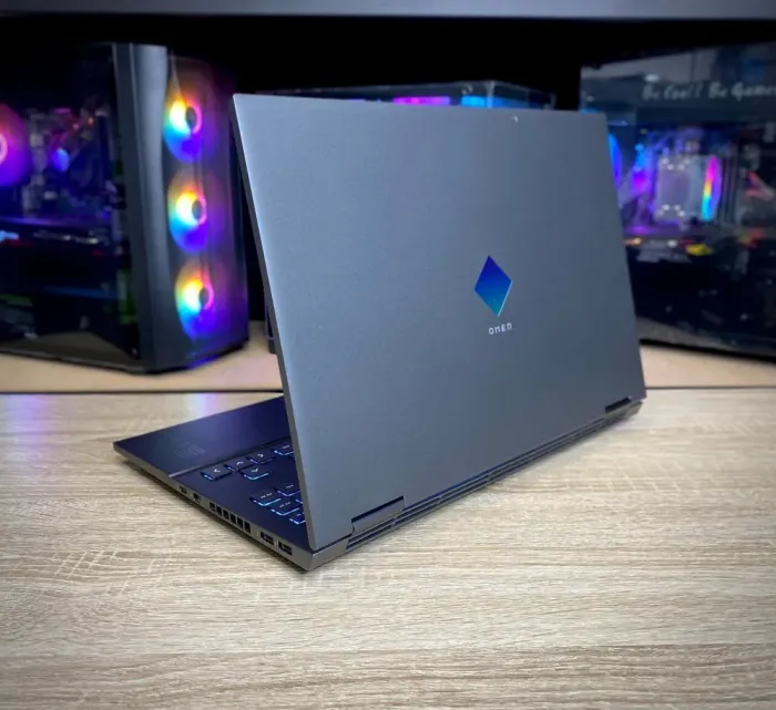 Ігровий ноутбук HP Omen 15 / 15.6" (1920x1080) IPS / AMD Ryzen 5 4600H (6 (12) ядер по 3.0 - 4.0 GHz) / 8 GB DDR4 / 512 GB SSD / nVidia GeForce GTX 1660 Ti, 6 GB GDDR6, 192-bit / WebCam б/в - зображення 6