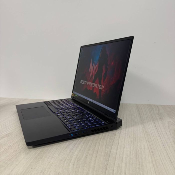 Ігровий ноутбук Acer Predator Helios 16 PH16-71 / 16" (2560x1600) IPS / Intel Core i9-13900HX (24 (32) ядер по 2,2 - 5,4 ГГц) / 32 ГБ DDR5 / 1000 ГБ SSD / nVidia GeForce RTX 4080, 12 ГБ GDDR6, 192-біт / Веб-камера б/в - зображення 4