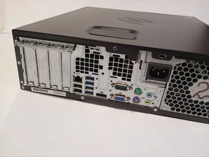 Комплект ПК: HP Compaq Pro 6300 SFF / Intel Core i5-3570 (4 ядра по 3,4 - 3,8 ГГц) / 8 ГБ DDR3 / 240 ГБ SSD / Intel HD Graphics 2500 / DVD-RW + Монітор LG 23MP48HQ-P / 23" (1920x1080) IPS / 1x HDMI, 1x VGA, 1x Audio б/в - зображення 5