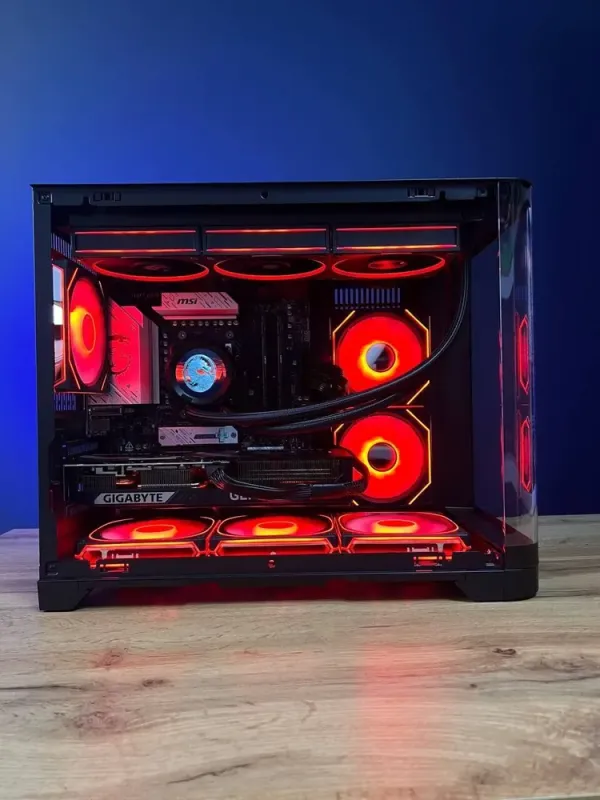 Збірка під замовлення: ігровий ПК GameMax Hype-M Black Tower / AMD Ryzen 7 7800X3D (8 (16) ядер по 4.2 - 5.0 GHz) / 32 GB DDR5 / 1000 GB SSD M.2 / nVidia GeForce RTX 5070, 12 GB GDDR7, 192-bit / 750W - зображення 6