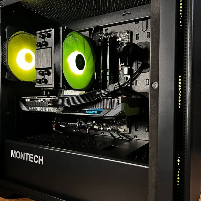 Збірка на замовлення: ігровий ПК Montech Air 100 ARGB Black Tower / Intel Core i5-14400F (10 (16) ядер по 1,8 - 4,7 ГГц) / 32 ГБ DDR5 / 1000 ГБ SSD M.2 / nVidia GeForce RTX 5060 Ti, 16 ГБ GDDR7, 128-біт / 650 Вт - зображення 5