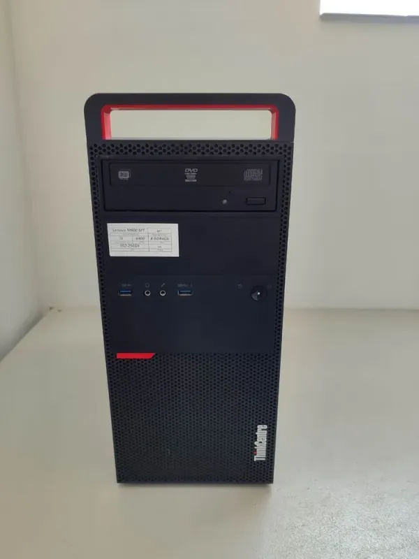 Комп'ютер Lenovo ThinkCentre M800 Tower / Intel Core i5-6400 (4 ядра по 2.7-3.3 GHz) / 8GB DDR4 / 256GB SSD / HD Graphics 530 / VGA б/в - зображення 2