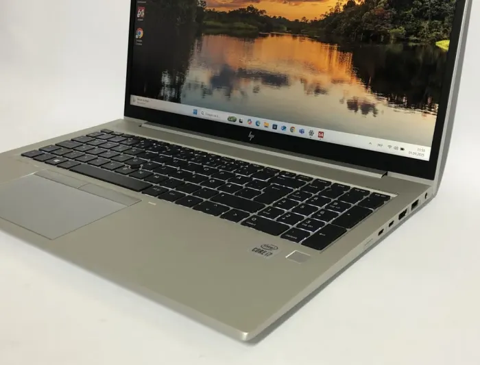 Ігровий ультрабук HP EliteBook 850 G7 / 15.6" (1920x1080) IPS Touch / Intel Core i7-10510U (4 (8) ядра по 1.8 - 4.9 GHz) / 16 GB DDR4 / 256 GB SSD NVMe / nVidia GeForce MX250, 2 GB GDDR5, 64-bit / WebCam / Win 11 Pro б/в - зображення 9