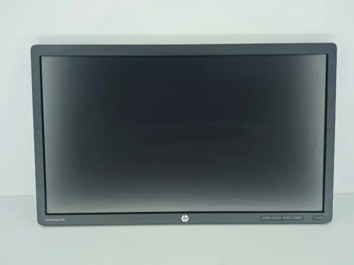 Монітор HP EliteDisplay E231 B-Class / 23" (1920x1080) TN / 1x DP, 1x DVI, 1x VGA, 2x USB 2.0 / VESA 100x100 / Поворотний / Без підставки б/в - зображення 2
