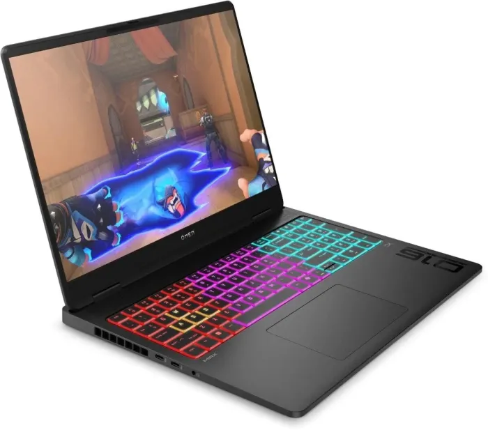 Ігровий ноутбук HP Omen 16-wf1077nr / 16.1" (1920x1080) IPS / Intel Core i7-14700HX (20 (28) ядер по 2,1 - 5,4 ГГц) / 16 ГБ DDR5 / 1000 ГБ SSD / nVidia GeForce RTX 4060, 8 ГБ GDDR6, 128-біт / WebCam / Win 11 б/в - изображение 3