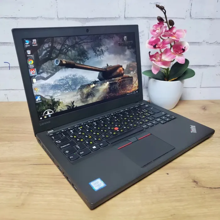 Нетбук Lenovo ThinkPad X260 / 12.5" (1366x768) TN / Intel Core i5-6200U (2 (4) ядра по 2.3 - 2.8 GHz) / 16 GB DDR4 / 128 GB SSD / Intel HD Graphics 520 / WebCam б/в - зображення 5