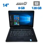 Ноутбук Dell Latitude E6440 / 14" (1366x768) TN / Intel Core i5-4310M (2 (4) ядра по 2.7 - 3.4 GHz) / 8 GB DDR3 / 128 GB SSD / Intel HD Graphics 4600 / WebCam / DVD-ROM б/в