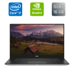 Мобільна робоча станція Dell Precision 5530 / 15,6" (1920x1080) IPS / Intel Core i7-8850H (6 (12) ядра по 2,6 - 4,3 ГГц) / 16 ГБ DDR4 / 512 ГБ SSD / nVidia Quadro P2000, 4 ГБ GDDR5, 128-біт / HDMI б/в