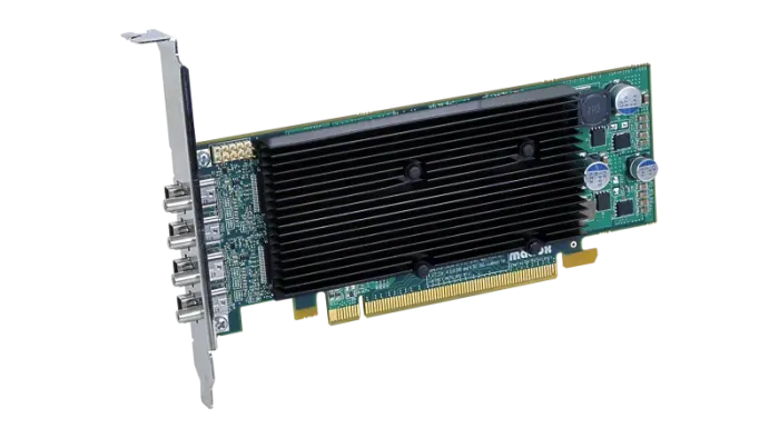 Дискретна відеокарта Matrox M9148, 1 GB DDR2, 128-bit / 4x miniDP б/в - зображення 1