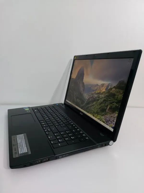 Ноутбук Acer Aspire V3-772G / 17.3" (1920x1080) TN / Intel Core i7-4702MQ (4 (8) ядра по 2.2 - 3.2 GHz) / 16 GB DDR3 / 60 GB SSD + 512 GB SSD + 1000 GB HDD / nVidia GeForce GT 750M, 2 GB GDDR5, 128-bit / WebCam / DVD-ROM б/в - зображення 5