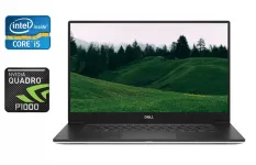 Мобільна робоча станція Dell Precision 5530 / 15.6" (1920x1080) IPS / Intel Core i5-8400H (4 (8) ядра по 2.5 - 4.2 GHz) / 16 GB DDR4 / 512 GB SSD / nVidia Quadro P1000, 4 GB GDDR5, 128-bit / HDMI б/в