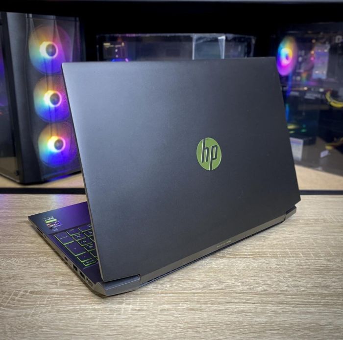 Ноутбук HP Pavilion Gaming 15 / 15.6" (1920x1080) IPS / AMD Ryzen 5 3550H (4 (8) ядер по 2.1 - 3.7 GHz) / 8 GB DDR4 / 256 GB SSD / nVidia GeForce GTX 1050, 3 GB GDDR5, 96-bit / WebCam б/в - зображення 6