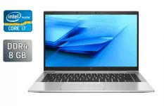 Ультрабук Б-клас HP EliteBook 840 G7 / 14" (1920x1080) IPS / Intel Core i7-10610U (4 (8) ядра по 1.8 - 4.9 GHz) / 8 GB DDR4 / 512 GB SSD / Intel UHD Graphics / WebCam / TouchID / Windows 10 б/в