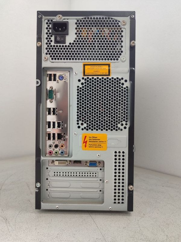 Комп'ютер Terra Tower / Intel Core i7-870 (4 ядра по 2.9 - 3.6 GHz) / 16 GB DDR3 / 128 GB SSD + 250 GB HDD / AMD Radeon HD 6450, 1 GB GDDR3, 64-bit / DVD-ROM б/в - зображення 4