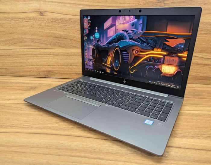 Мобільна робоча станція HP Zbook 15U G5 / 15,6" (1920x1080) IPS / Intel Core i7-8550U (4 (8) ядра по 1.8 - 4.0 GHz) / 16 GB DDR4 / 512 GB SSD / AMD Radeon Pro WX 3100, 2 GB GDDR5, 128-bit / TouchID / WebCam / Windows 10 б/в - изображение 5