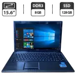 Ноутбук Б-клас MSI MS-16GB / 15.6" (1366x768) TN / Intel Core i5-3230M (2 (4) ядра по 2.6 - 3.2 GHz) / 8 GB DDR3 / 128 GB SSD / Intel HD Graphics 4000 / WebCam / DVD-ROM б/в