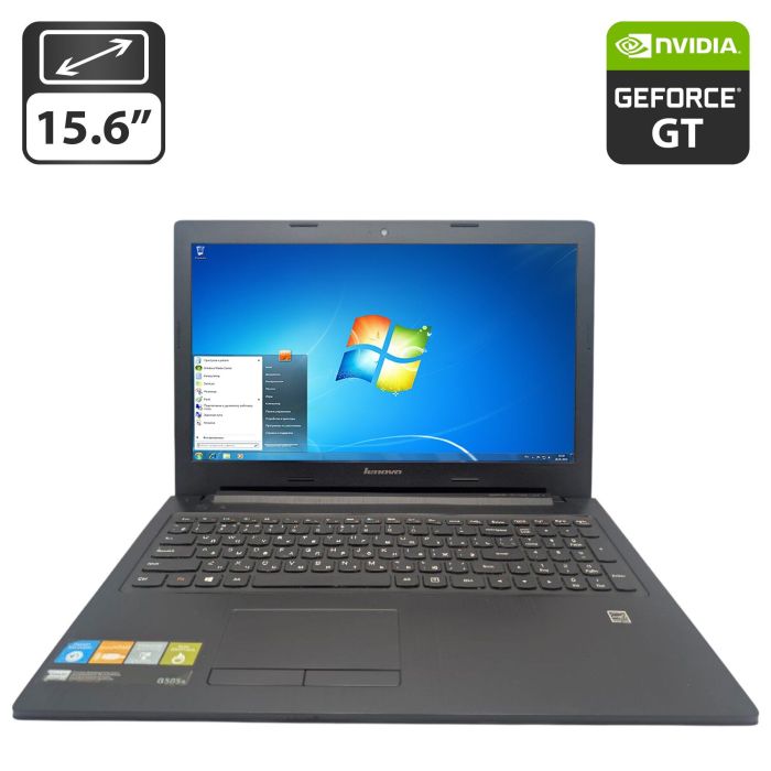 Ноутбук Б-клас Lenovo G500 / 15.6" (1366x768) TN / Intel Core i3-3120M (2 (4) ядра по 2.5 GHz) / 6 GB DDR3 / 500 GB HDD / nVidia GeForce GT 720M, 1 GB GDDR3, 64-bit / WebCam / DVD-ROM б/в - изображение 1