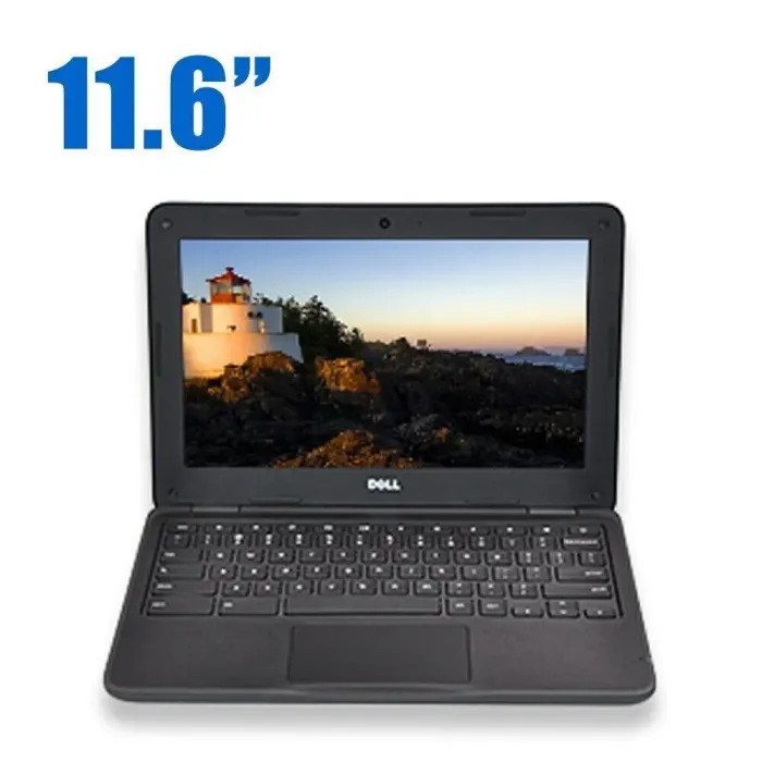 Нетбук Dell Latitude 3180 / 11.6" (1366x768) TN / Intel Pentium N4200 (4 ядра по 1.1 - 2.5 GHz) / 8 GB DDR3 / 256 GB SSD M.2 / Intel HD Graphics 500 / WebCam б/в - зображення 1